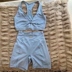 Whitney Simmons x Gymshark Sports Bra and Short Set